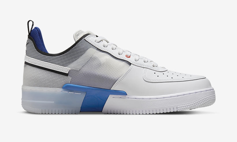 【国内 4/27 発売予定】ナイキ エア フォース 1 リアクト ロー “ホワイト/ライトフォトブルー” (NIKE AIR FORCE 1 REACT LOW “White/Light Photo Blue”) [DH7615-101]