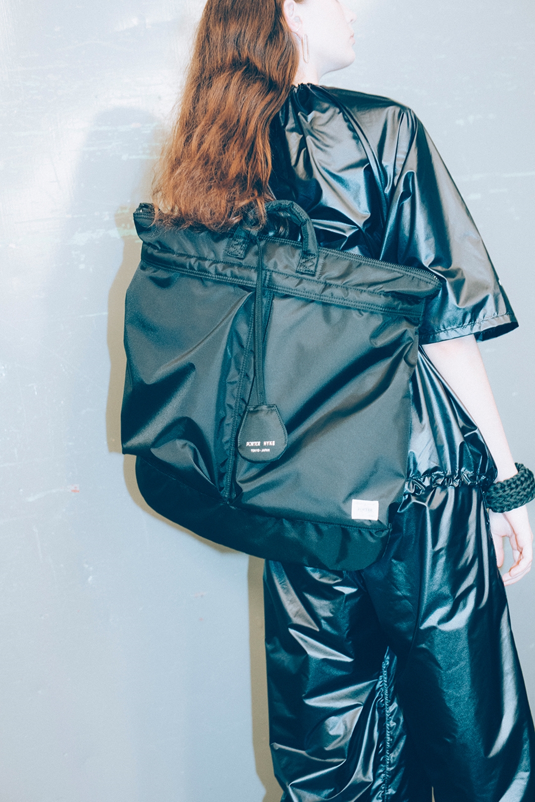 PORTER × HYKE 初コラボでヘルメットバッグ 2サイズが3/9、3/18 発売 (ポーター ハイク)