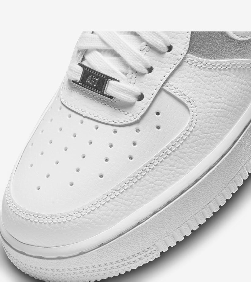 2022年 発売予定！ナイキ ウィメンズ エア フォース 1 07 ロー “ホワイト/メタリックシルバー” (NIKE WMNS AIR FORCE 1 07 LOW “White/Metallic Silver”) [DD8959-104]