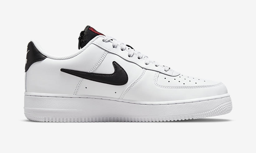 【国内 3/31 発売】ナイキ エア フォース 1 07 ロー プレミアム “カラビナスウッシュ/ホワイト” (NIKE AIR FORCE 1 07 LOW PREMIUM “Karabiner Swoosh/White”) [DH7579-100]