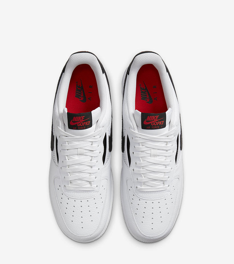 2022年 発売予定！ナイキ エア フォース 1 ロー GOPKT “ブラック/ホワイト/レッド” (NIKE AIR FORCE 1 LOW GOPKT “Black/White/Red”) [DH7567-001/DH7567-100/DH7567-600]