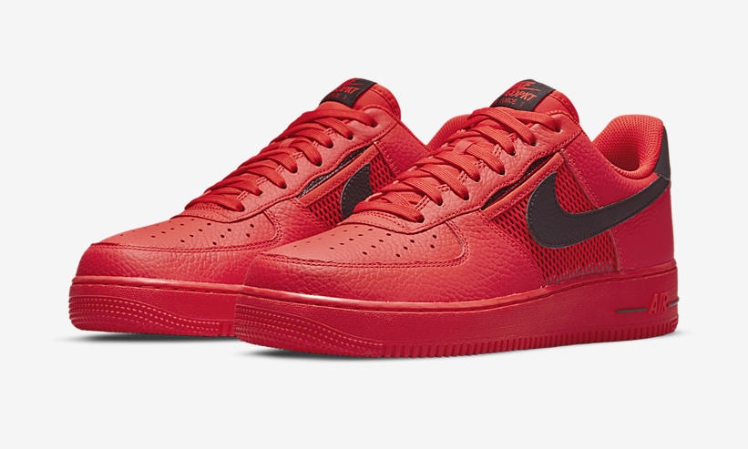 2022年 発売予定！ナイキ エア フォース 1 ロー GOPKT “ブラック/ホワイト/レッド” (NIKE AIR FORCE 1 LOW GOPKT “Black/White/Red”) [DH7567-001/DH7567-100/DH7567-600]