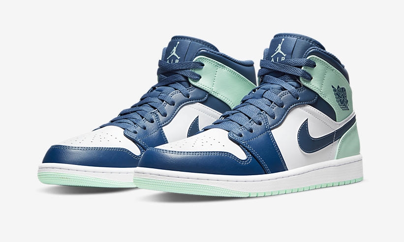 2022年 発売予定！ナイキ エア ジョーダン 1 ミッド "ブルーミント" (NIKE AIR JORDAN 1 MID "Blue Mint") [554724-413/554725-413]