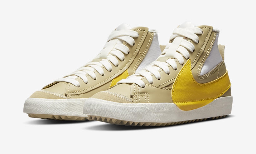 2022年 発売予定！ナイキ ブレーザー ミッド 77 ジャンボ “ホワイト/ビビッドサルファー” (NIKE BLAZER MID 77 JUMBO “White/Vivid Sulfur”) [DH7690-700]