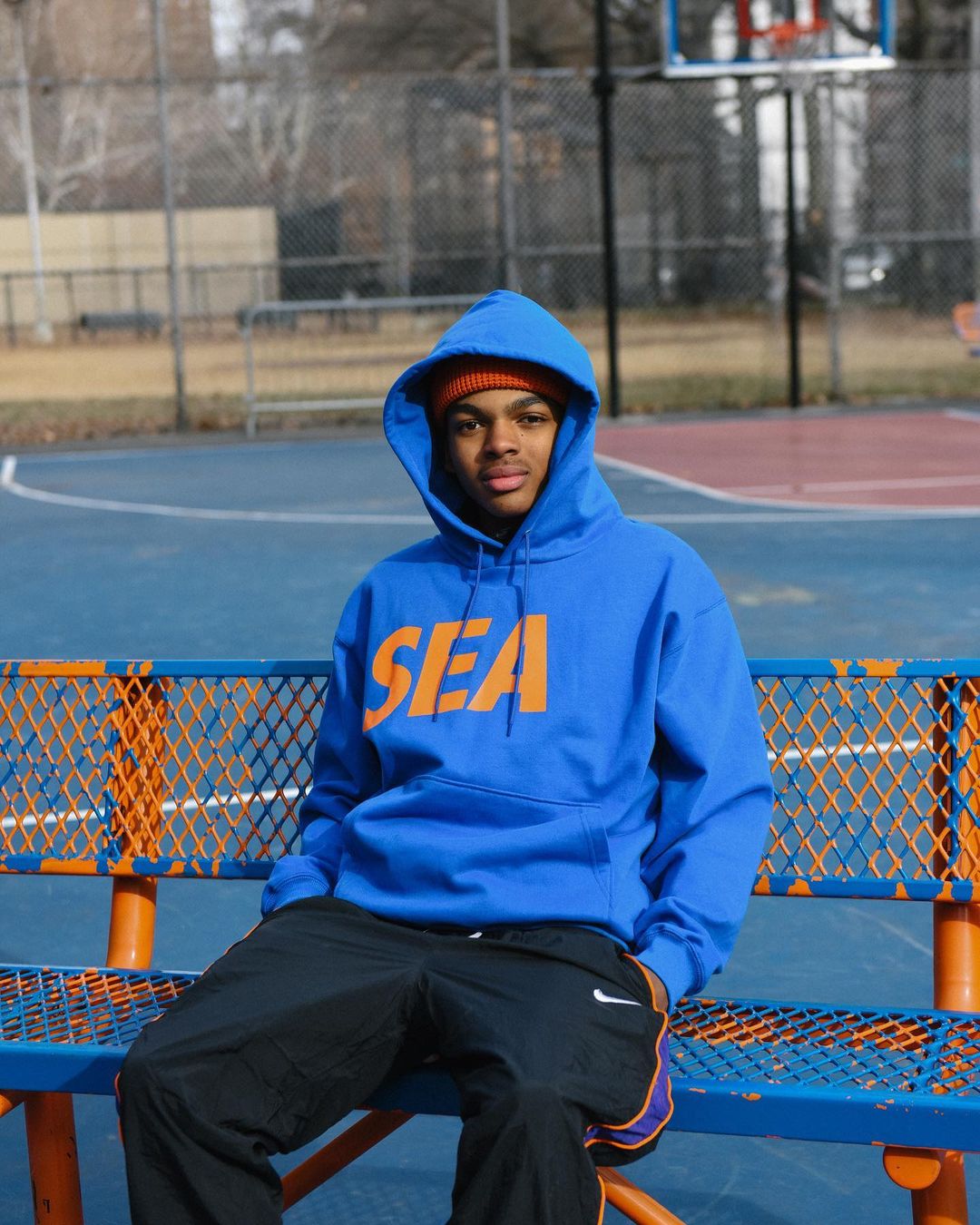 【2/5 オンライン抽選販売】全10カラー！WIND AND SEA BIG LOGO HOODIE (ウィンダンシー)