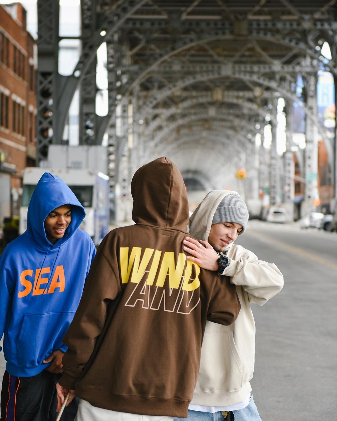 【2/5 オンライン抽選販売】全10カラー！WIND AND SEA BIG LOGO HOODIE (ウィンダンシー)