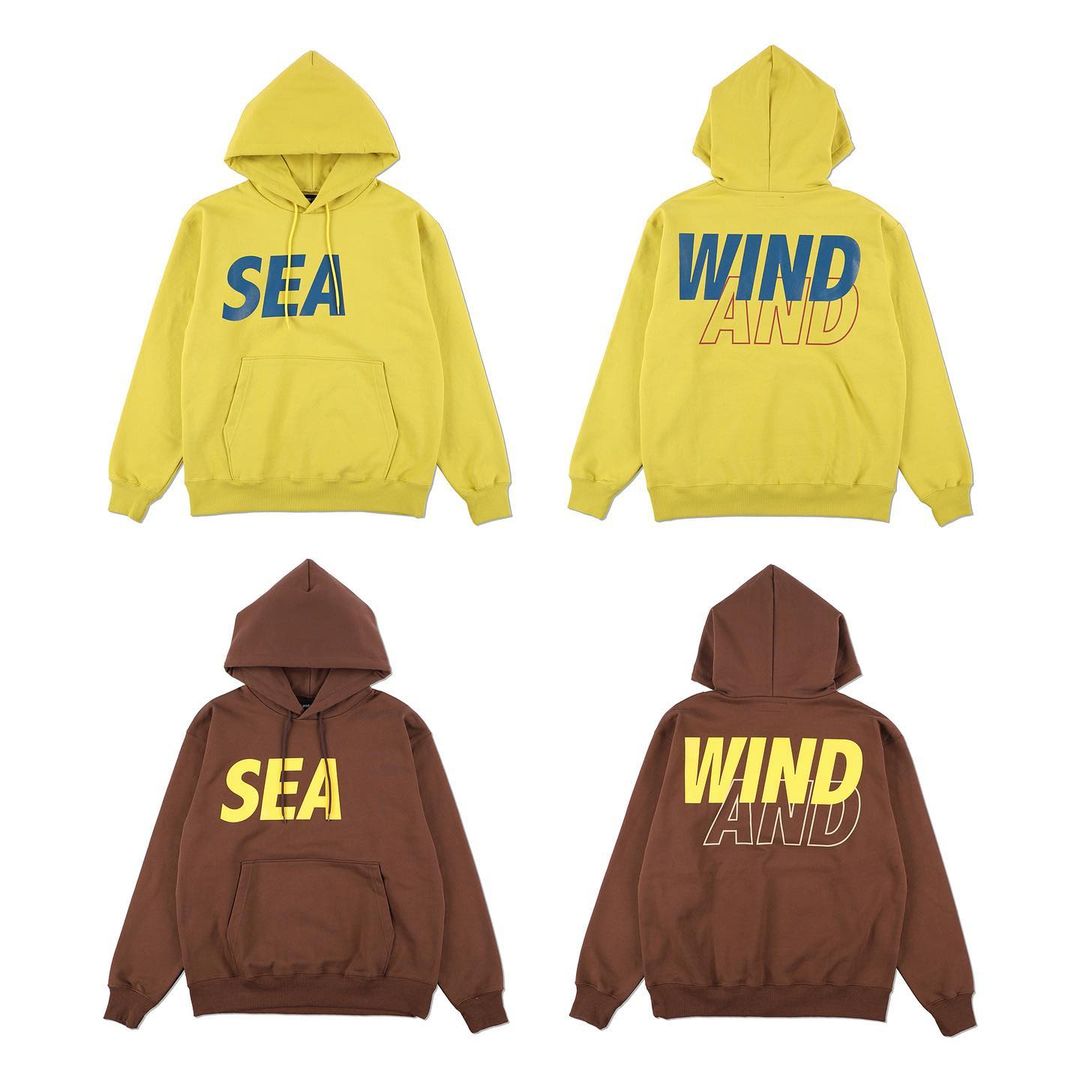 【2/5 オンライン抽選販売】全10カラー！WIND AND SEA BIG LOGO HOODIE (ウィンダンシー)