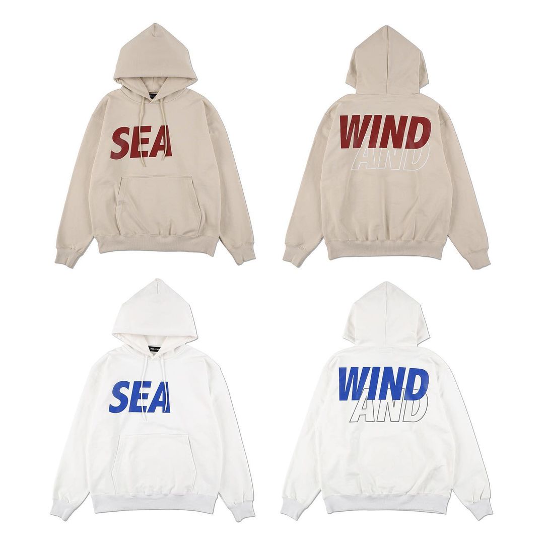 【2/5 オンライン抽選販売】全10カラー！WIND AND SEA BIG LOGO HOODIE (ウィンダンシー)