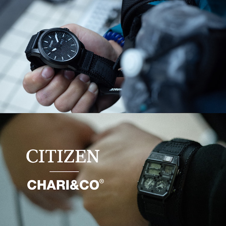 CITIZEN × CHARI＆CO のコラボレーションアイテムがBEAMS オンラインにて先行予約 (シチズン チャリアンドコー)