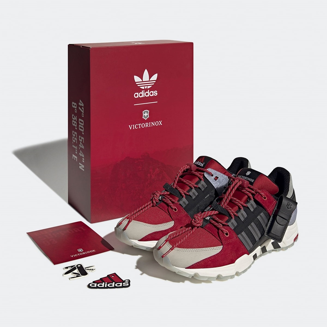 【国内 7/6 発売】VICTORINOX x adidas Originals EQT Support 93 “Swiss Army Knife” (ビクトリノックス アディダス オリジナルス EQT Support 93 “スイスアーミーナイフ”) [GV6830]