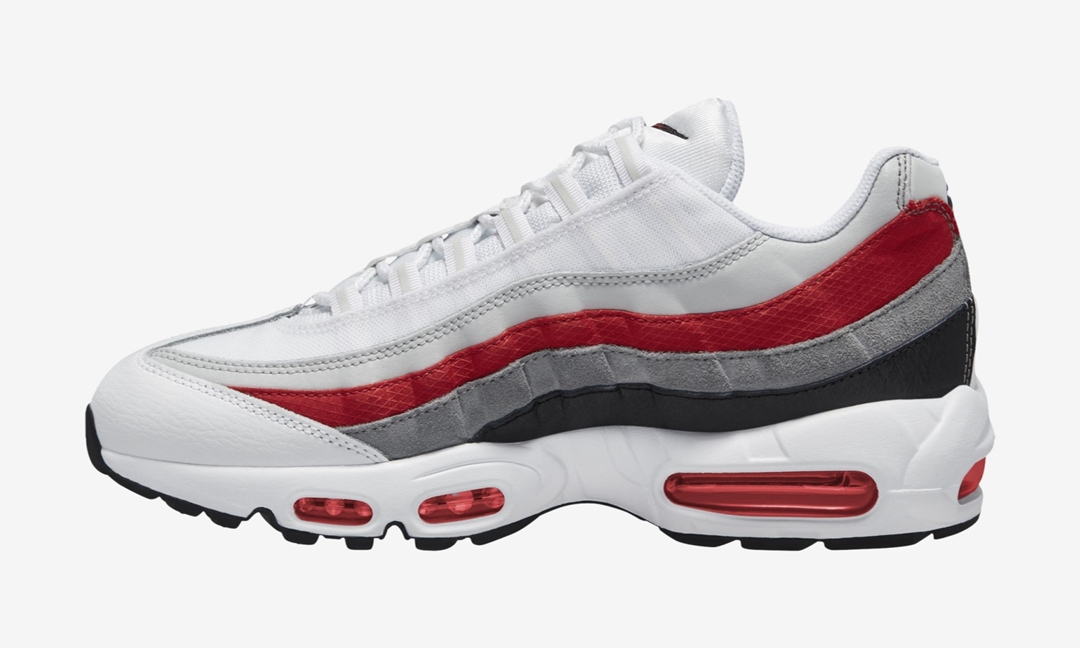 2022年 発売予定！ナイキ エア マックス 95 “ホワイト/レッド/グレー” (NIKE AIR MAX 95 “White/Red/Grey”) [DQ3430-001]