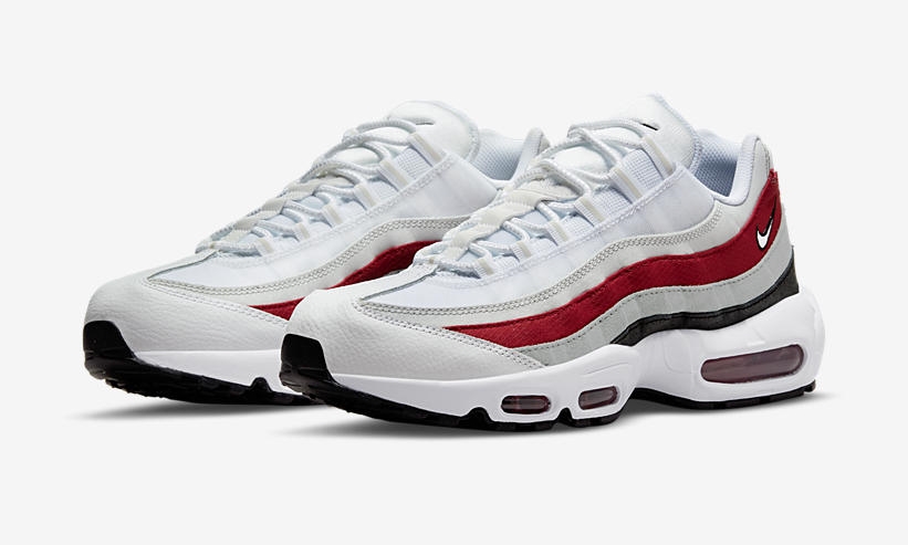 2022年 発売予定！ナイキ エア マックス 95 “ホワイト/レッド/グレー” (NIKE AIR MAX 95 "White/Red/Grey") [DQ3430-001]