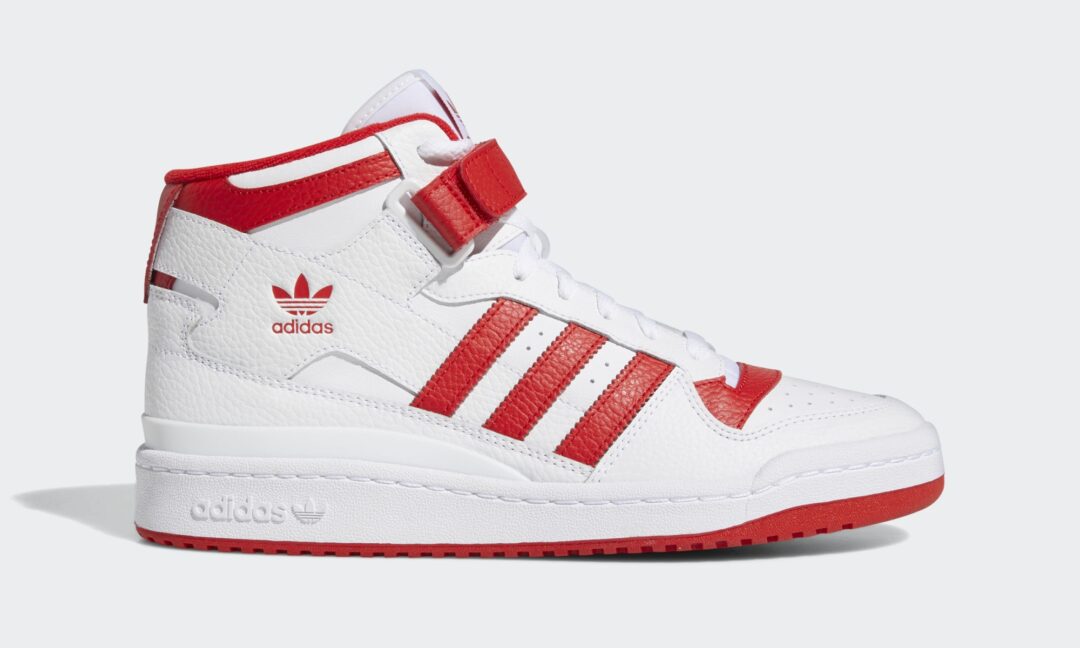 海外発売！adidas Originals FORUM MID “Cloud White/Vivid Red” (アディダス オリジナルス フォーラム ミッド “ホワイト/ビビッドレッド”) [GY5819]