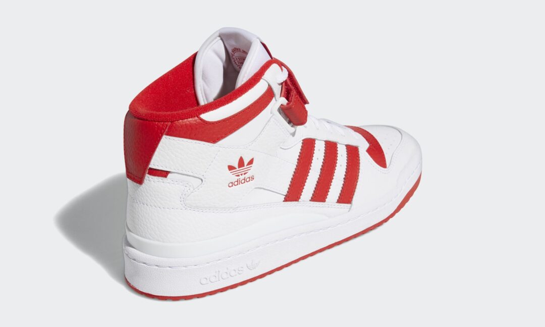 海外発売！adidas Originals FORUM MID “Cloud White/Vivid Red” (アディダス オリジナルス フォーラム ミッド “ホワイト/ビビッドレッド”) [GY5819]