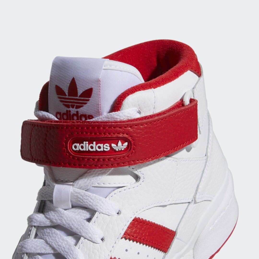 海外発売！adidas Originals FORUM MID “Cloud White/Vivid Red” (アディダス オリジナルス フォーラム ミッド “ホワイト/ビビッドレッド”) [GY5819]