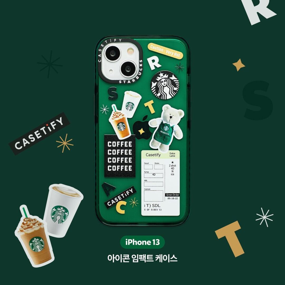 【海外発売】CASETiFY × STARBUCKS コラボレーション (ケースティファイ スターバックス)