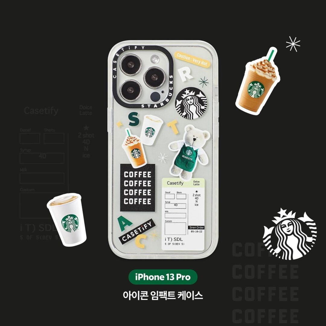 海外発売】CASETiFY × STARBUCKS コラボレーション (ケースティファイ 