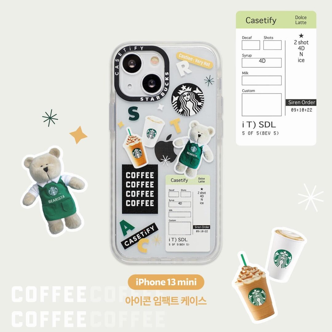 【海外発売】CASETiFY × STARBUCKS コラボレーション (ケースティファイ スターバックス)