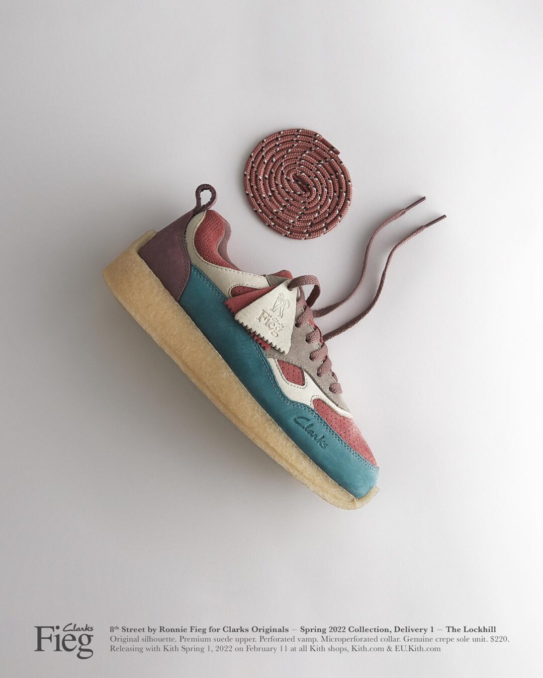 新たなフットウェア・カテゴリー「8TH ST」 BY RONNIE FIEG FOR CLARKS ORIGINALS 2022 S/S が2/11 発売 (クラークスオリジナルス)