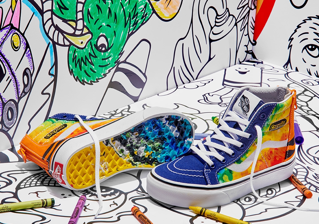 国内 2/18 発売！Crayola x VANS COLLECTION (クレヨラ バンズ コレクション)