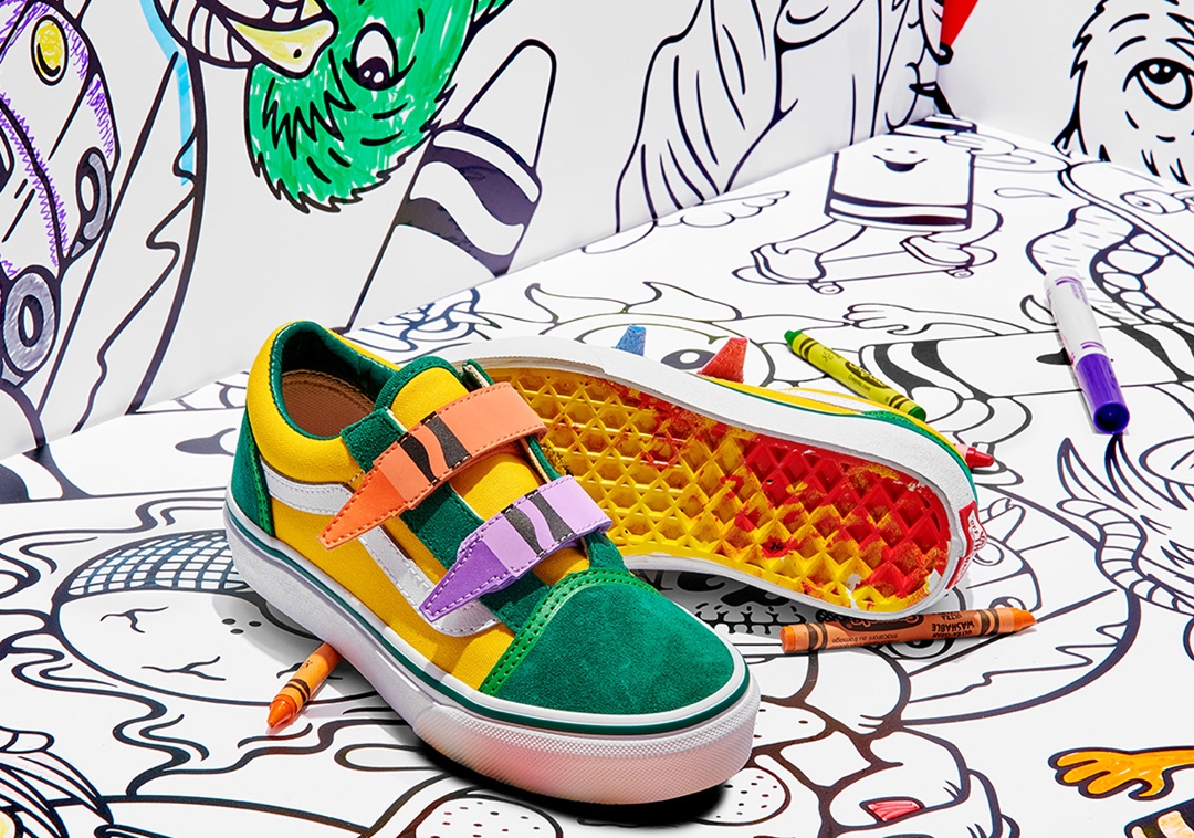 国内 2/18 発売！Crayola x VANS COLLECTION (クレヨラ バンズ コレクション)