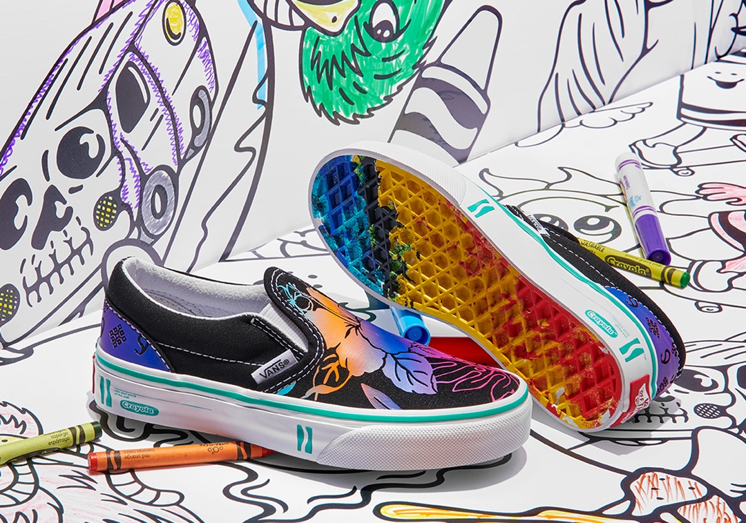 国内 2/18 発売！Crayola x VANS COLLECTION (クレヨラ バンズ コレクション)