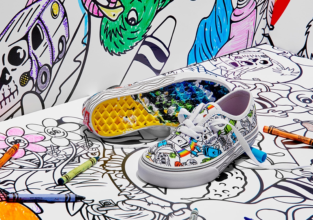 国内 2/18 発売！Crayola x VANS COLLECTION (クレヨラ バンズ コレクション)