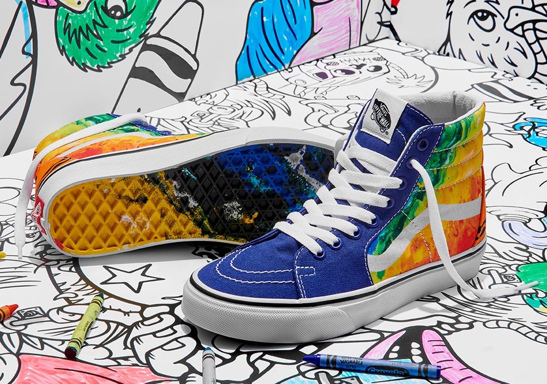 国内 2/18 発売！Crayola x VANS COLLECTION (クレヨラ バンズ コレクション)