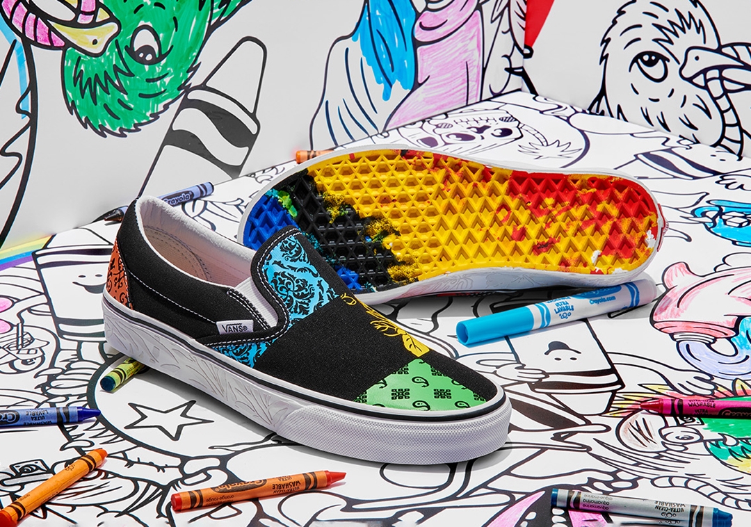 国内 2/18 発売！Crayola x VANS COLLECTION (クレヨラ バンズ コレクション)