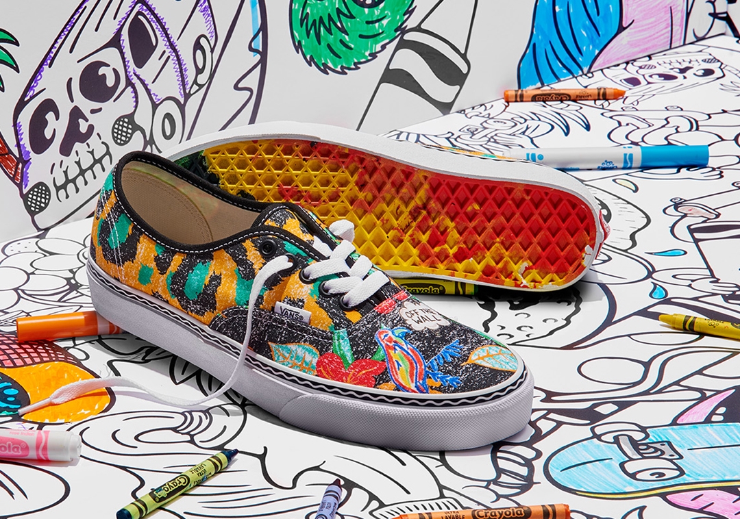 国内 2/18 発売！Crayola x VANS COLLECTION (クレヨラ バンズ コレクション)