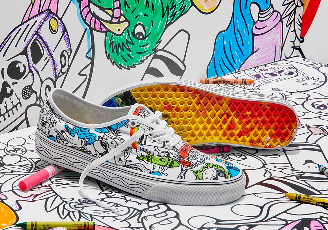 国内 2/18 発売！Crayola x VANS COLLECTION (クレヨラ バンズ コレクション)