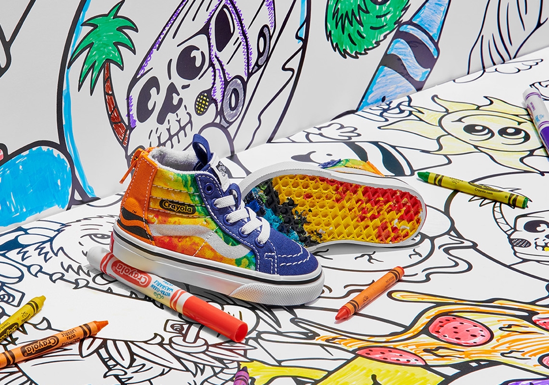 国内 2/18 発売！Crayola x VANS COLLECTION (クレヨラ バンズ コレクション)