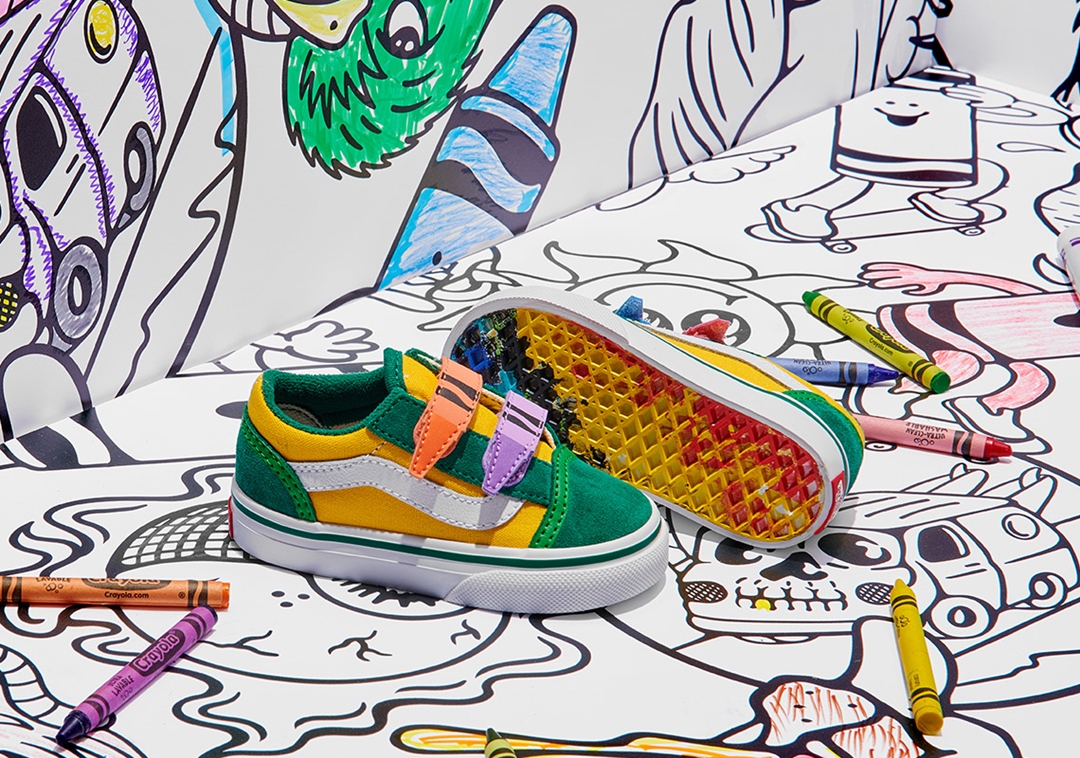 国内 2/18 発売！Crayola x VANS COLLECTION (クレヨラ バンズ コレクション)