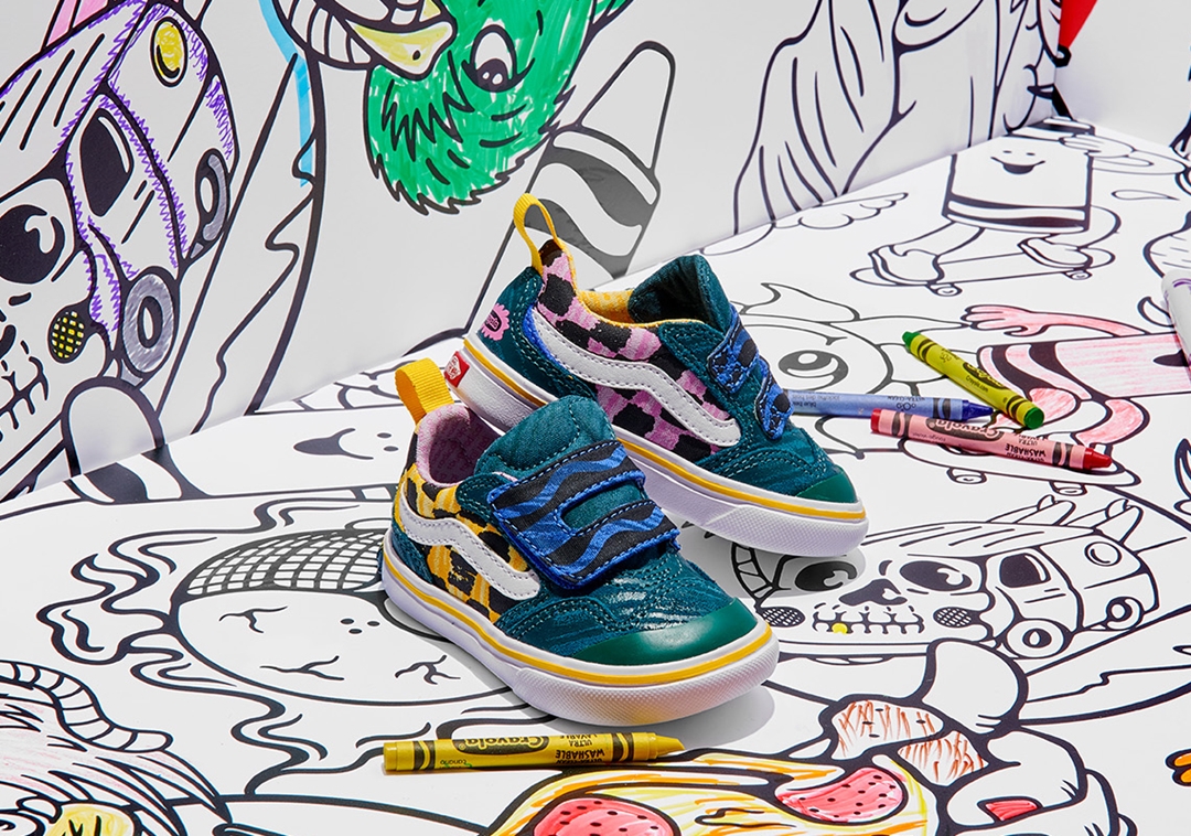 国内 2/18 発売！Crayola x VANS COLLECTION (クレヨラ バンズ コレクション)