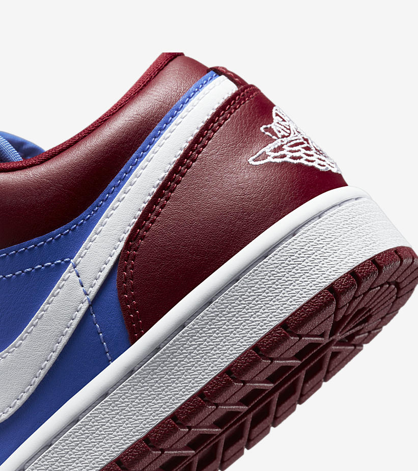 2022年 発売予定！ナイキ ウィメンズ エア ジョーダン 1 ロー “ディープレッド/ブルー” (NIKE WMNS AIR JORDAN 1 LOW “Deep Red/Blue”) [DC0774-604]