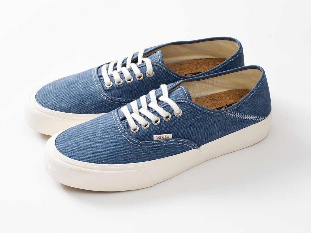 2/12 発売！VANS Exclusive for Ron Herman Eco Theory Authentic “Blue” (バンズ エクスクルーシブ ロンハーマン オーセンティック)