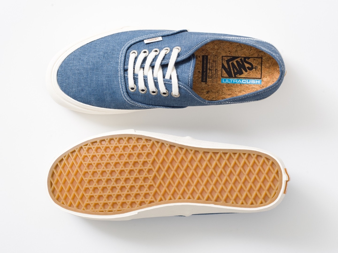 2/12 発売！VANS Exclusive for Ron Herman Eco Theory Authentic “Blue” (バンズ エクスクルーシブ ロンハーマン オーセンティック)