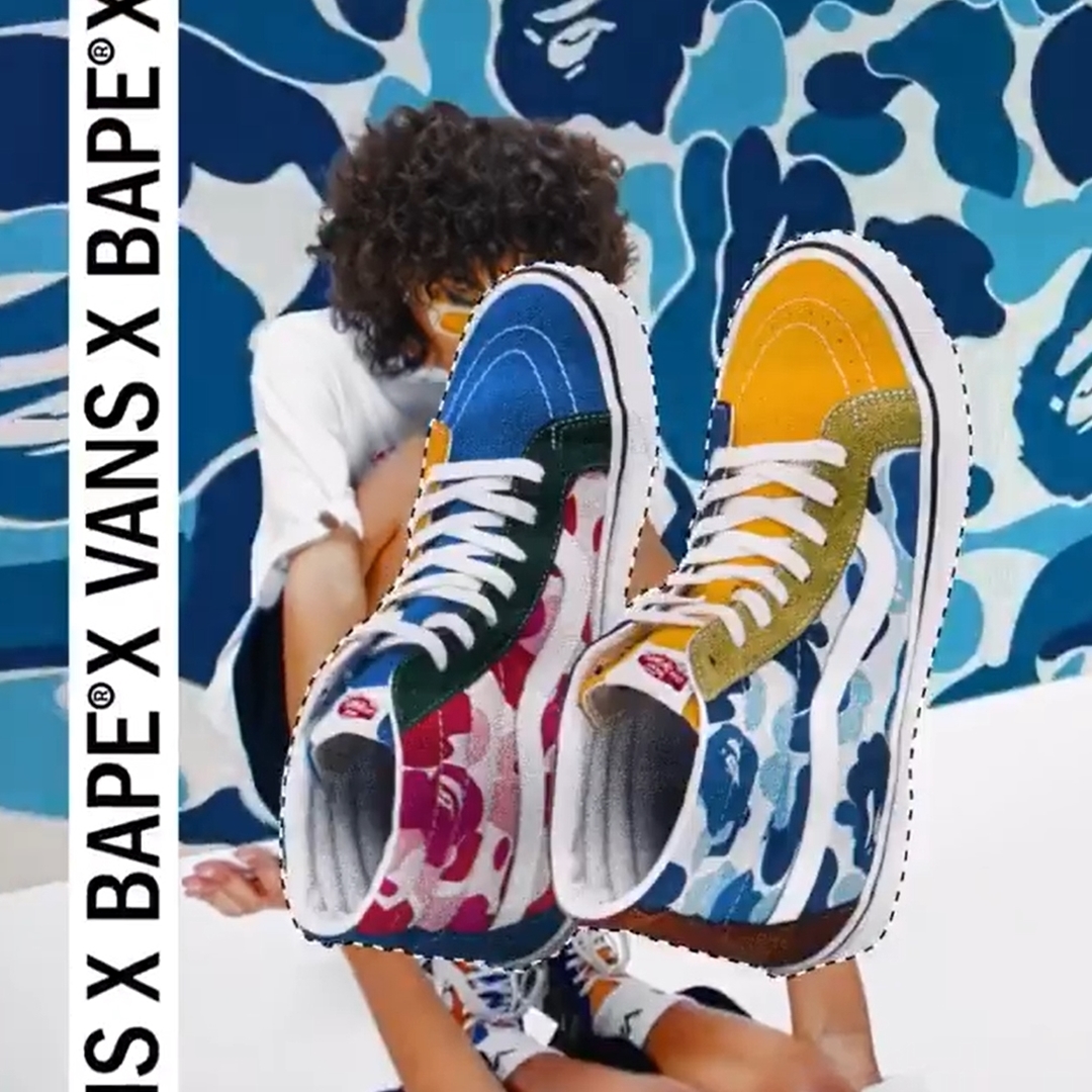 【国内 2/26 発売】A BATHING APE × VANS 2022年 春夏コラボレーション (ア ベイシング エイプ バンズ 2022 S/S)