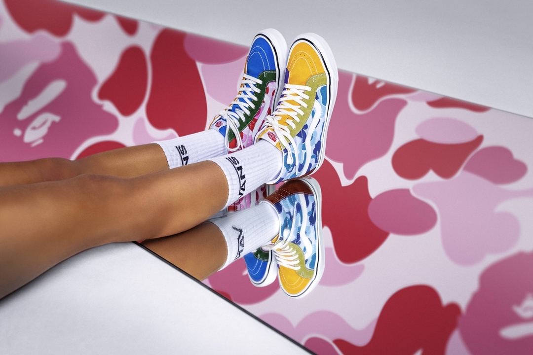 【国内 2/26 発売】A BATHING APE × VANS 2022年 春夏コラボレーション (ア ベイシング エイプ バンズ 2022 S/S)