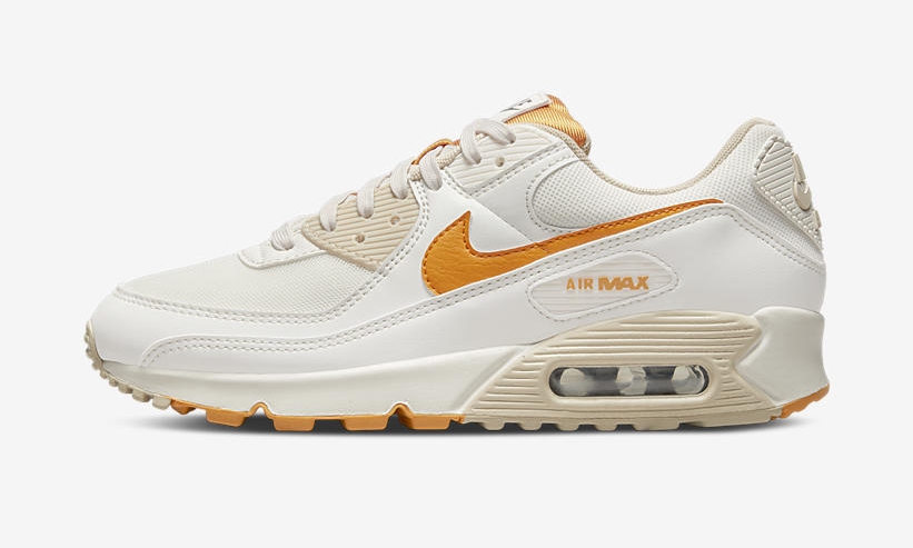 2022年 発売予定！ナイキ エア マックス 90 “ホワイト/オレンジ” (NIKE AIR MAX 90 “White/Orange”) [DQ8593-001]