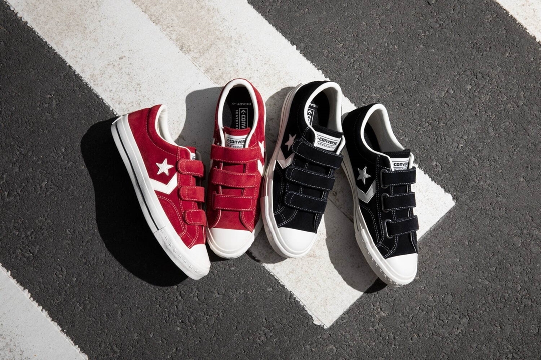 CONVERSE SKATEBOARDING 新作3本ベルクロ仕様のCX-PRO SK V-3 OX +が3月 発売 (コンバース スケートボーディング)