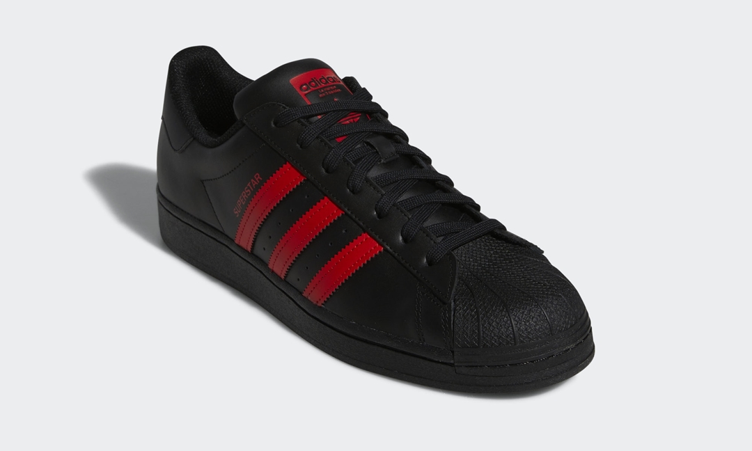 adidas Originals SUPERSTAR “Core Black/Vivid Red” (アディダス オリジナルス スーパースター “コアブラック/ビビッドレッド”) [GZ3739]