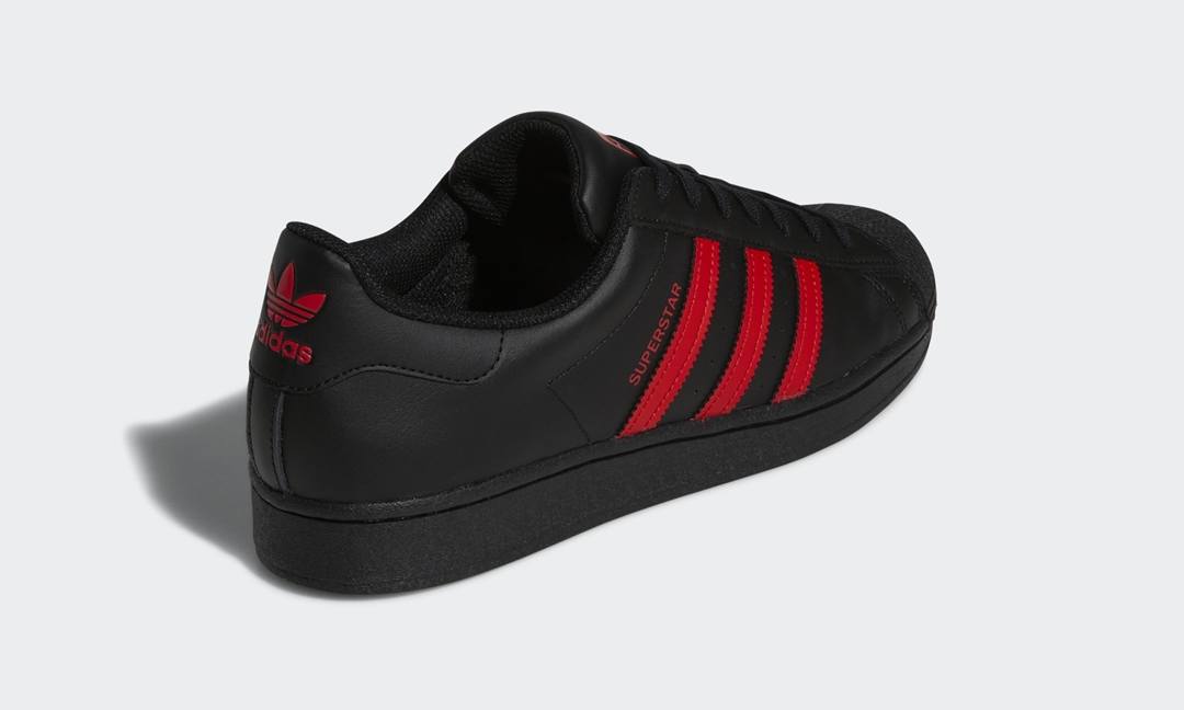 adidas Originals SUPERSTAR “Core Black/Vivid Red” (アディダス オリジナルス スーパースター “コアブラック/ビビッドレッド”) [GZ3739]