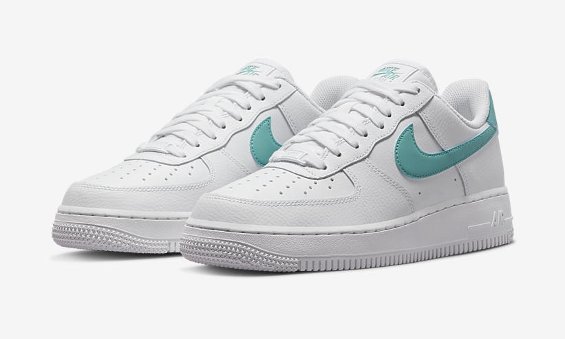 2022年 発売予定！ナイキ ウィメンズ エア フォース 1 07 ロー “ホワイト/ウォッシュドティール” (NIKE WMNS AIR FORCE 1 07 LOW “White/Washed Teal”) [DD8959-101]