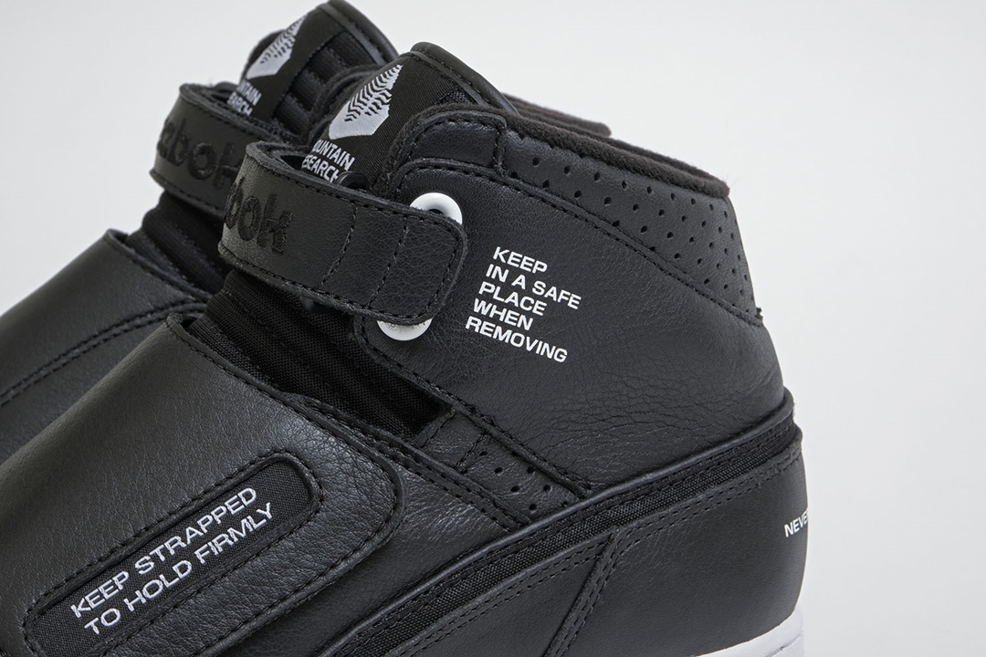 【3/1 順次発売】MOUNTAIN RESEARCH × REEBOK ALIEN STOMPER “Black” (マウンテンリサーチ リーボック エイリアン スタンパー “ブラック”) [GX1385]