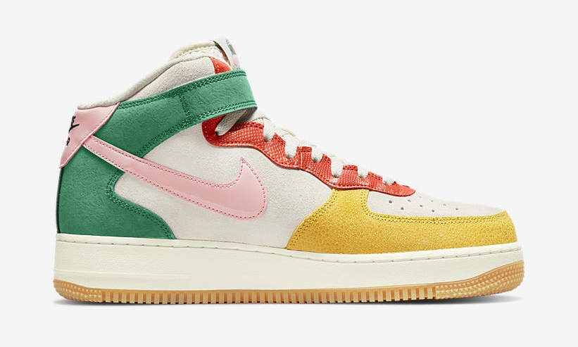 海外 6/14 発売予定！ナイキ エア フォース 1 ミッド “ココナッツミルク/ブリーチドコーラル” (NIKE AIR FORCE 1 MID NH “Coconut Milk/Bleached Coral”) [DR0158-100]