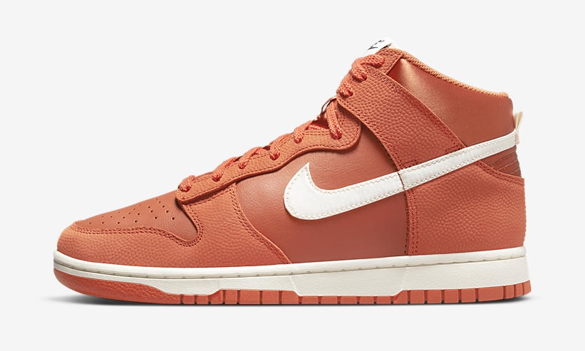 【国内 4/14 発売】ナイキ ダンク ハイ プレミアム EMB “バスケットボール/オレンジ” (NIKE DUNK HIGH PREMIUM EMB “Basketball/Orange”) [DH8008-800]