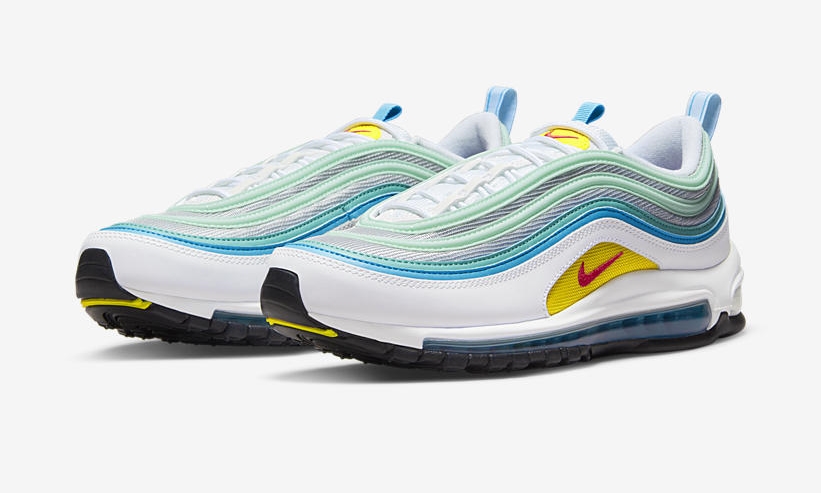 2022年 発売予定！ナイキ エア マックス 97 “フローラルインソール/ホワイト/ブルー” (NIKE AIR MAX 97 “Floral Insoles/White/Blue”) [DQ7644-100]