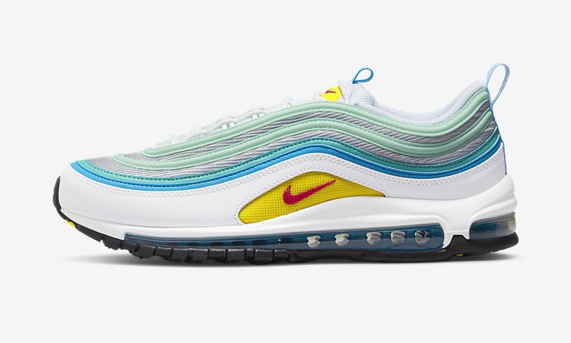 2022年 発売予定！ナイキ エア マックス 97 “フローラルインソール/ホワイト/ブルー” (NIKE AIR MAX 97 “Floral Insoles/White/Blue”) [DQ7644-100]