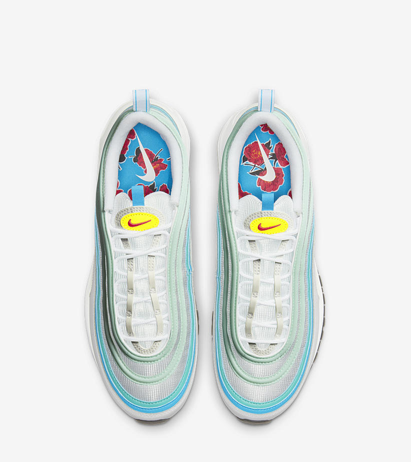 2022年 発売予定！ナイキ エア マックス 97 “フローラルインソール/ホワイト/ブルー” (NIKE AIR MAX 97 “Floral Insoles/White/Blue”) [DQ7644-100]